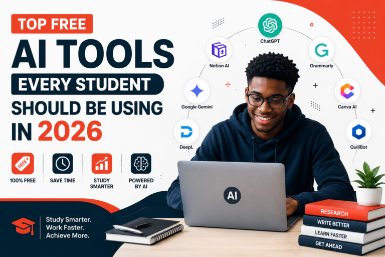 Top Free AI Tools Every Student Should Be Using in 2026