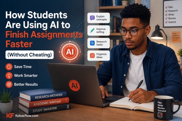 How Students Are Using AI to Finish Assignments Faster (Without Cheating)