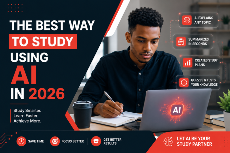 The Best Way to Study Using AI in 2026