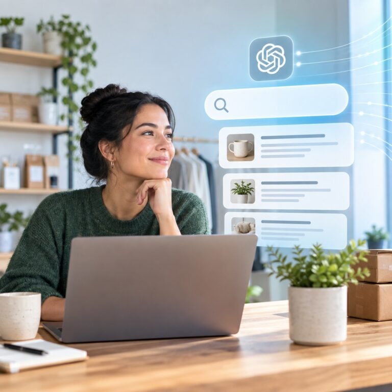 Read more about the article AI Product Discovery in 2026: How Small Businesses Can Get Found in ChatGPT Search