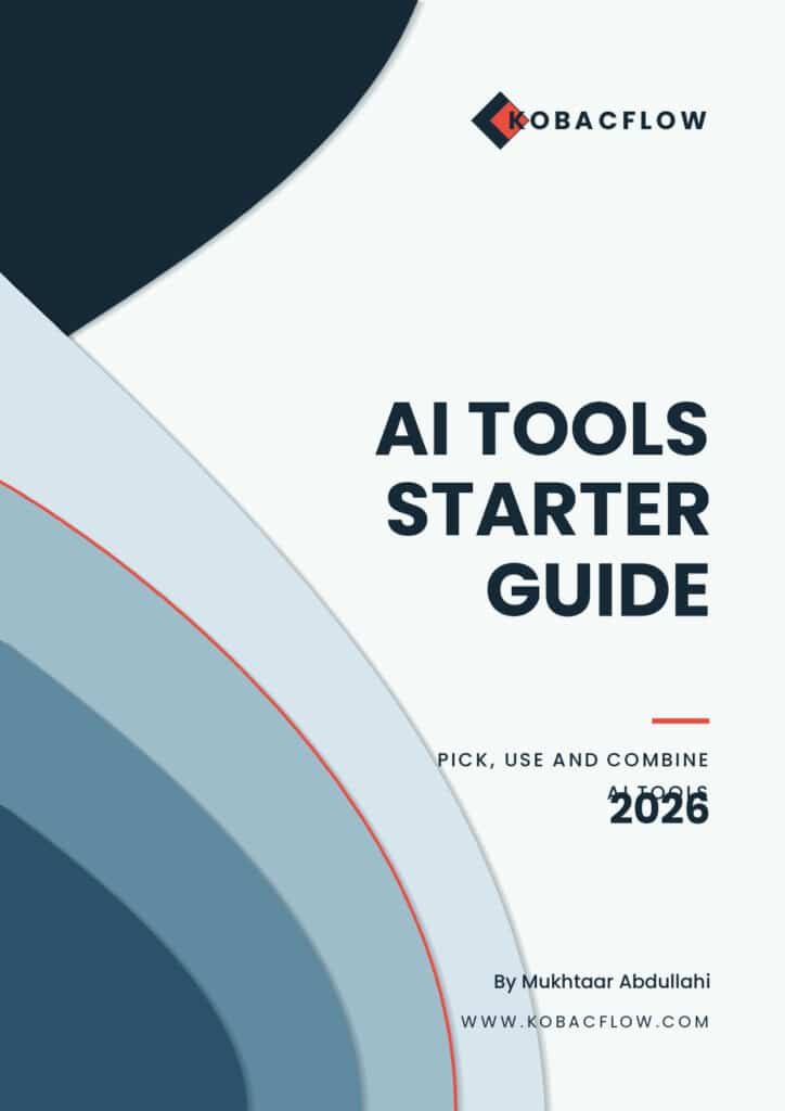 AI Tools Starter Guide e-book cover